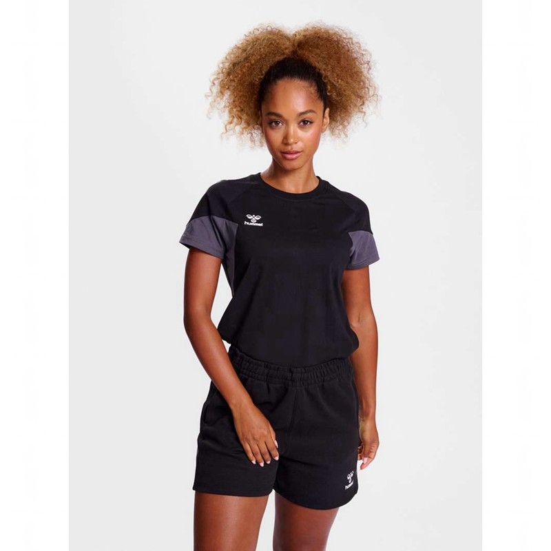 Hummel Travel S/S Ženske Majice Crne | 806791-281
