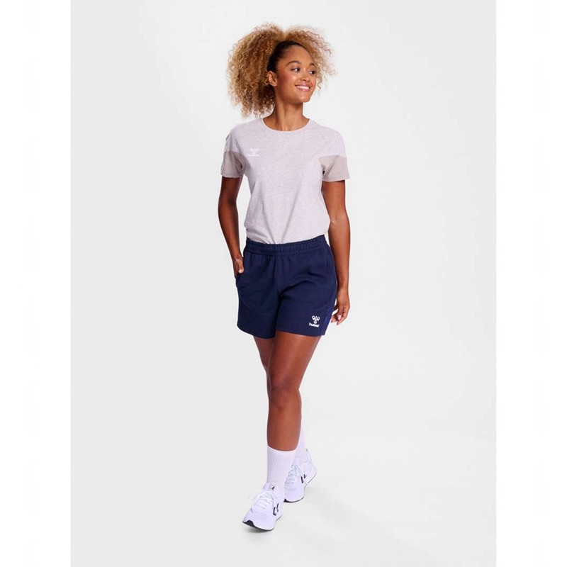 Hummel Travel S/S Ženske Majice Sive | 210392-365