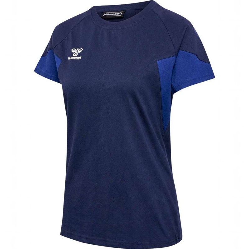 Hummel Travel S/S Ženske Majice Tamnoplave | 325684-125