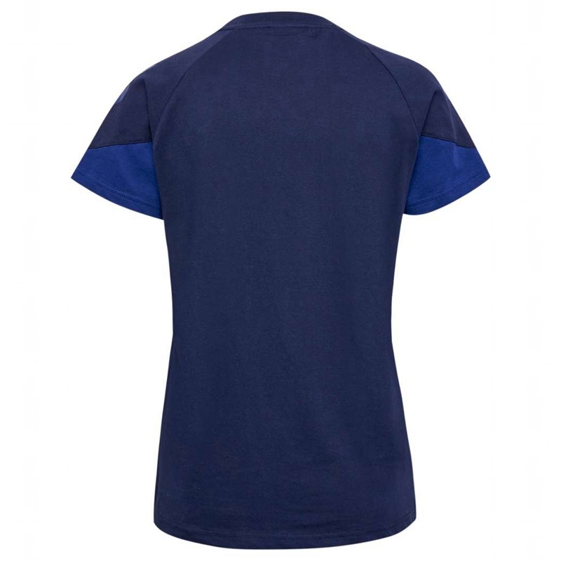 Hummel Travel S/S Ženske Majice Tamnoplave | 325684-125
