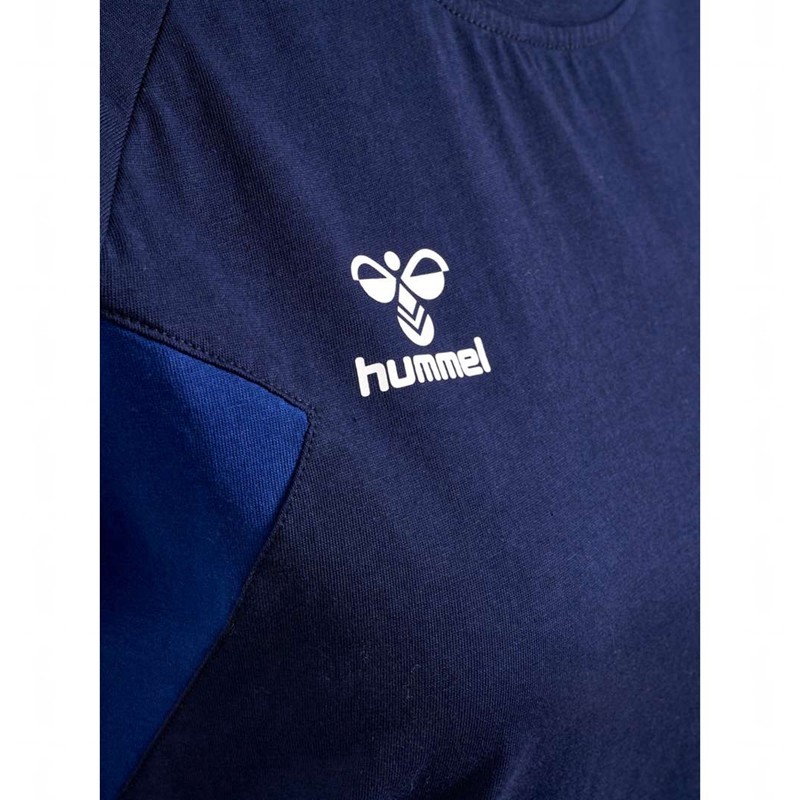Hummel Travel S/S Ženske Majice Tamnoplave | 325684-125