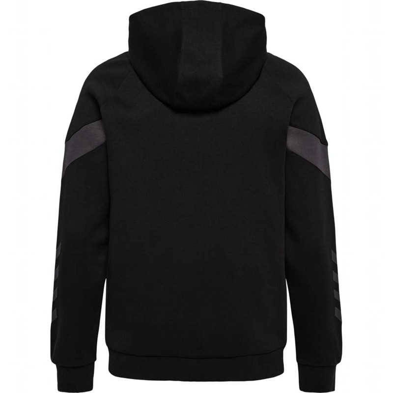 Hummel Travel Sweat Muške Majica s Kapuljačom Crne | 701603-681