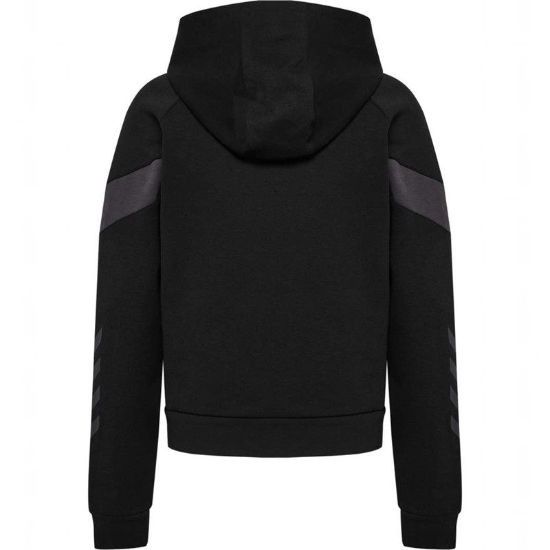 Hummel Travel Sweat Ženske Majica s Kapuljačom Crne | 775498-740