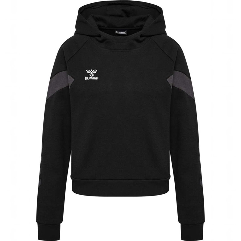 Hummel Travel Sweat Ženske Majica s Kapuljačom Crne | 775498-740