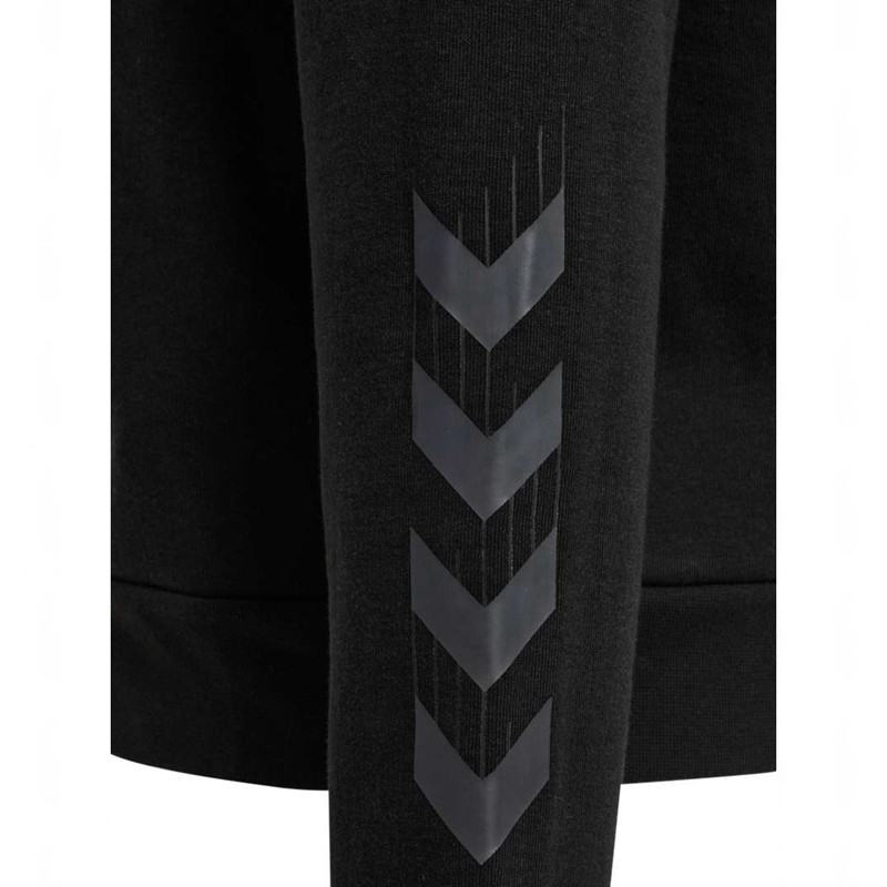 Hummel Travel Sweat Ženske Majica s Kapuljačom Crne | 775498-740