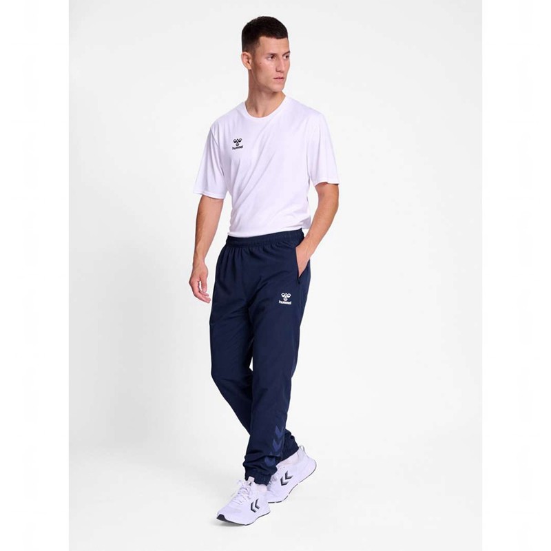 Hummel Travel Woven Muške Hlače Tamnoplave | 693839-659