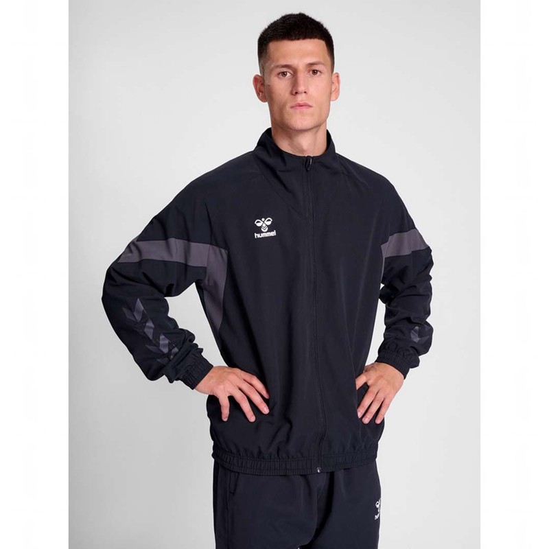 Hummel Travel Woven Muške Jakne Crne | 192753-346
