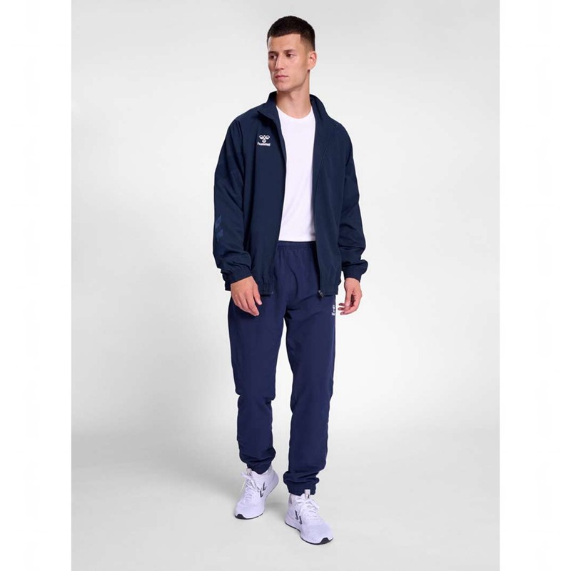 Hummel Travel Woven Muške Jakne Tamnoplave | 473379-803