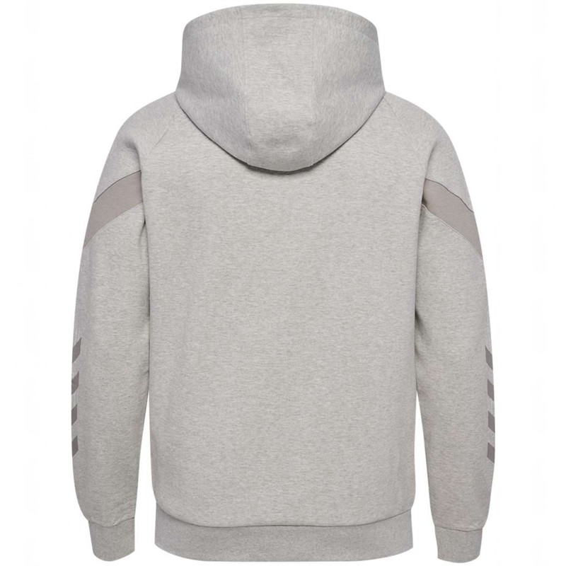 Hummel Travel Zip Muške Majica s Kapuljačom Sive | 301772-858