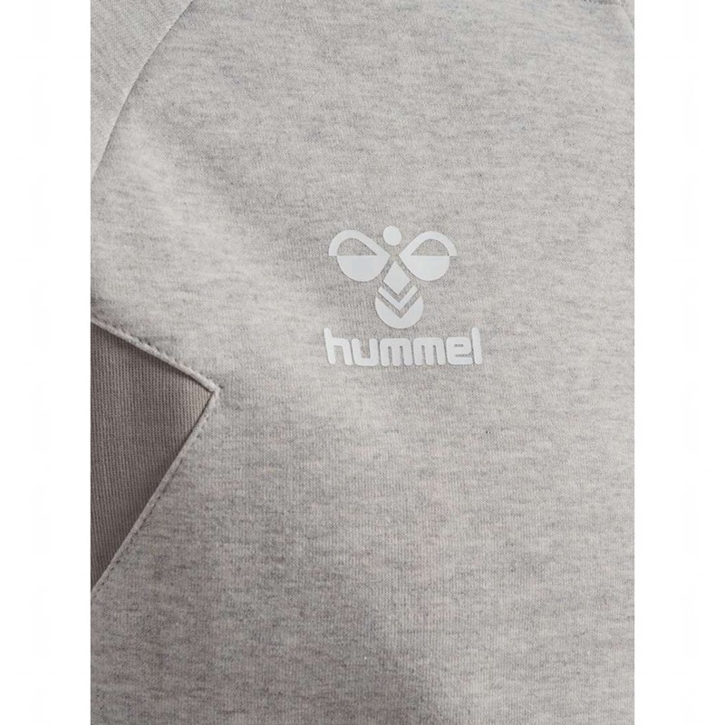Hummel Travel Zip Muške Majica s Kapuljačom Sive | 301772-858