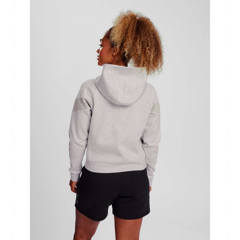 Hummel Travel Zip Ženske Majica s Kapuljačom Sive | 219536-799
