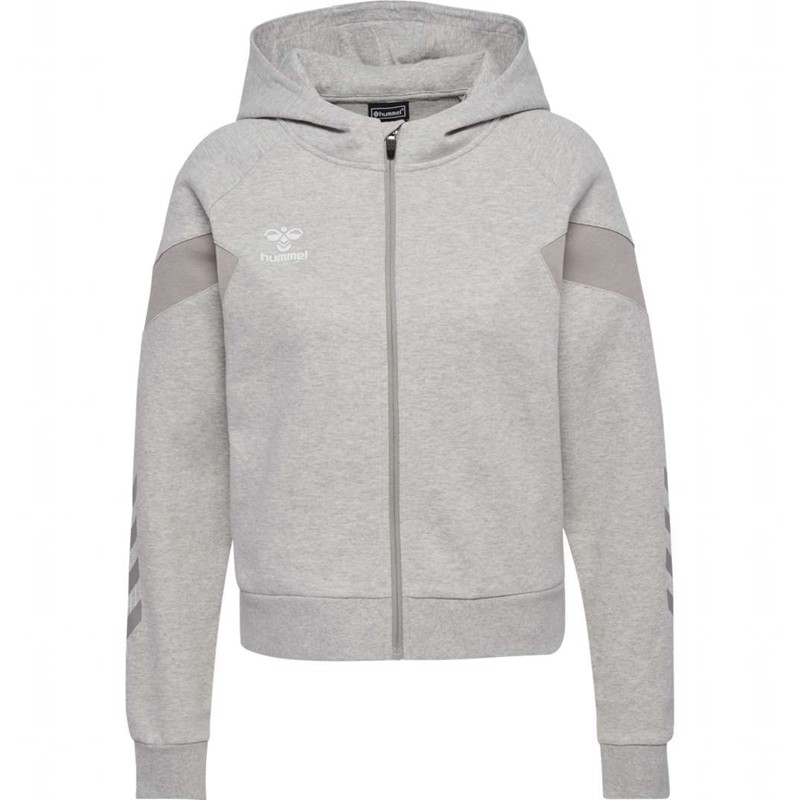 Hummel Travel Zip Ženske Majica s Kapuljačom Sive | 219536-799