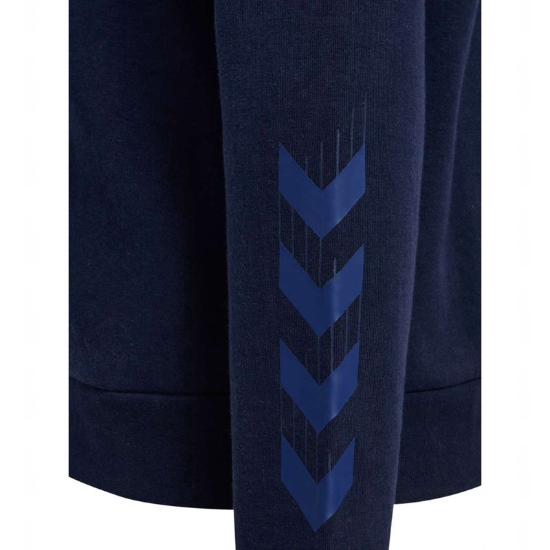 Hummel Travel Zip Ženske Majica s Kapuljačom Tamnoplave | 380819-246