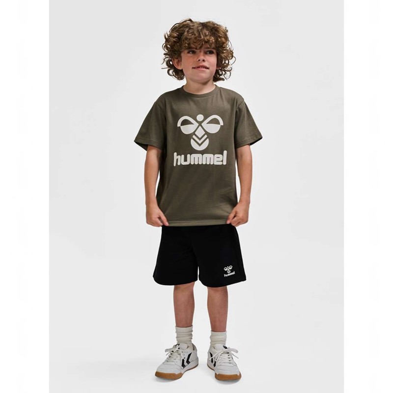 Hummel Tres S/S Dječje Dukserice Maslinasto Zelene | 298972-140
