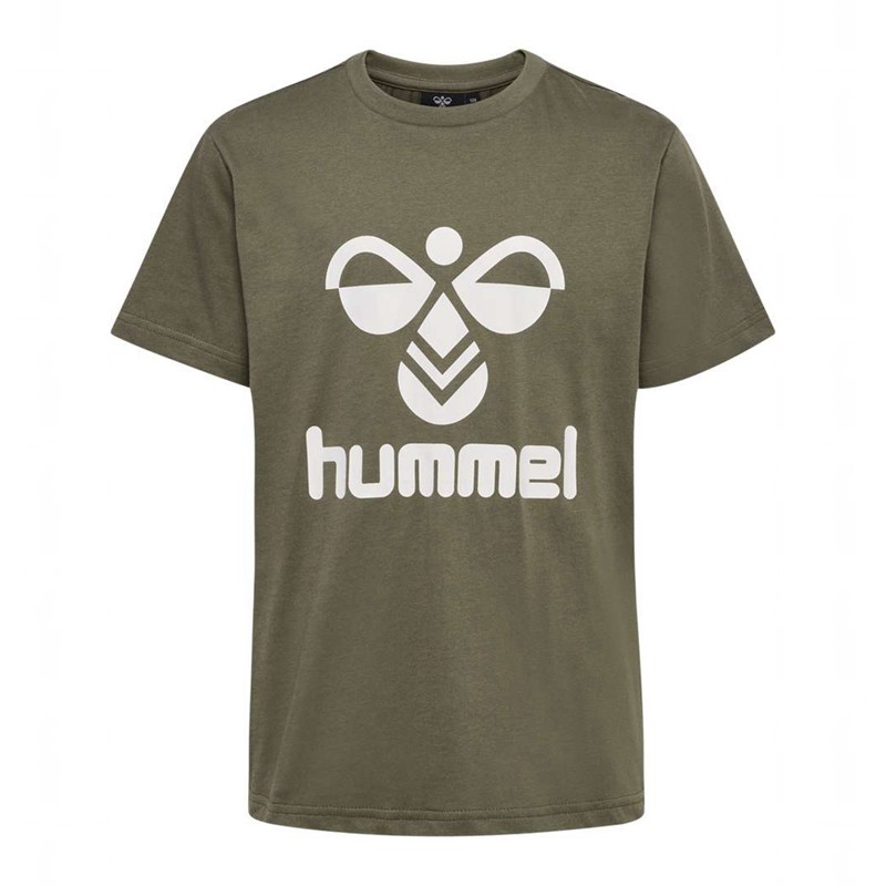 Hummel Tres S/S Dječje Dukserice Maslinasto Zelene | 298972-140