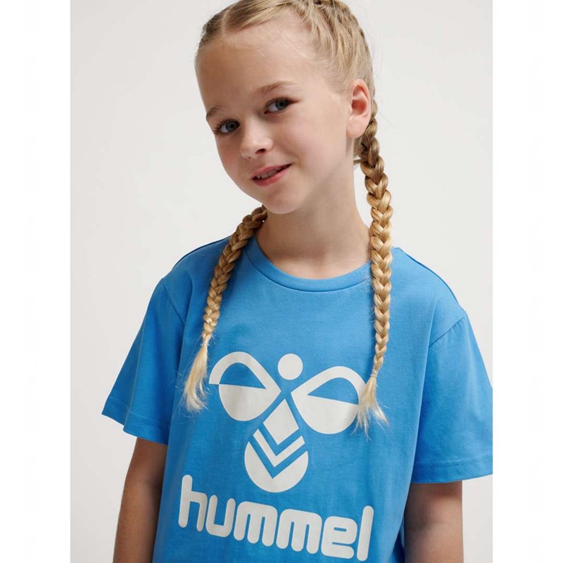 Hummel Tres S/S Dječje Kratke Hlače Plave | 649862-511