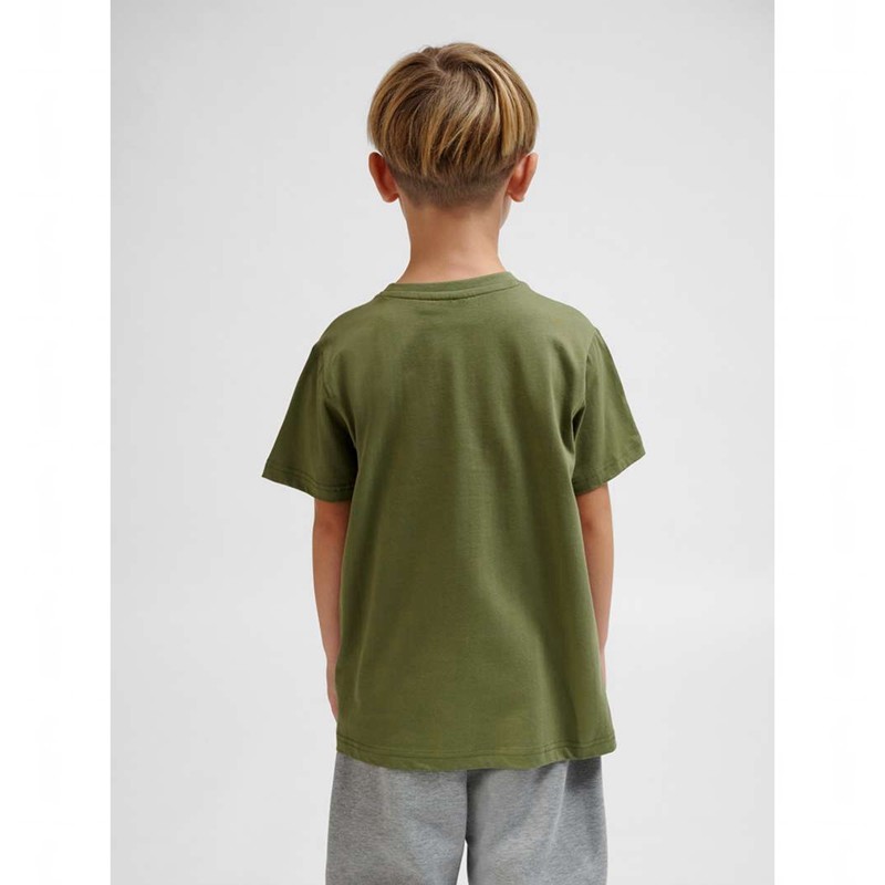Hummel Tres S/S Dječje Majice Maslinasto Zelene | 509120-422