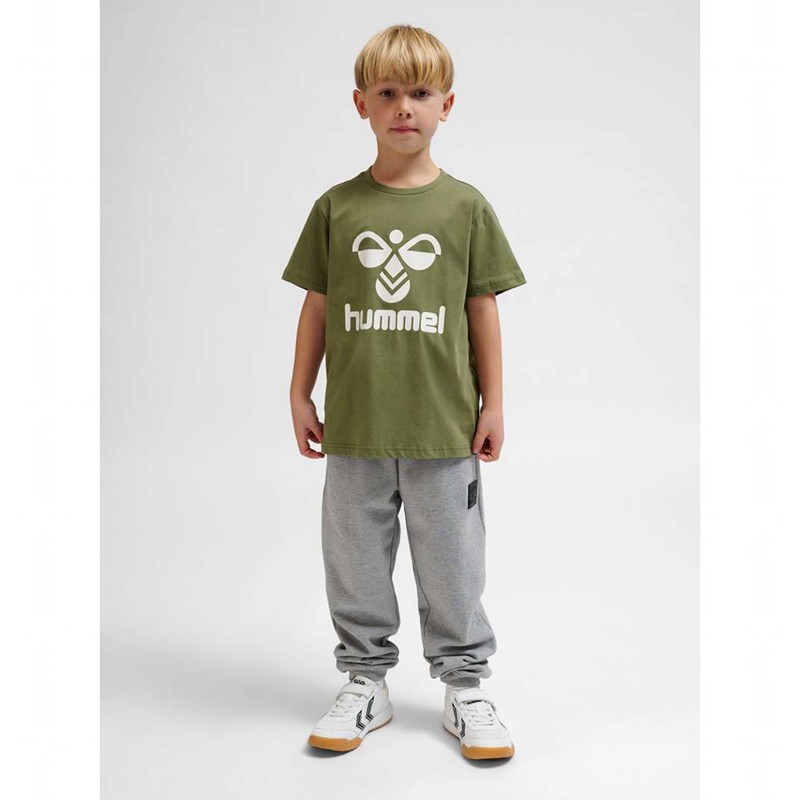 Hummel Tres S/S Dječje Majice Maslinasto Zelene | 509120-422
