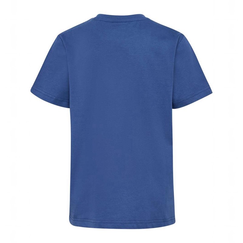 Hummel Tres S/S Dječje Majice Plave | 770067-249