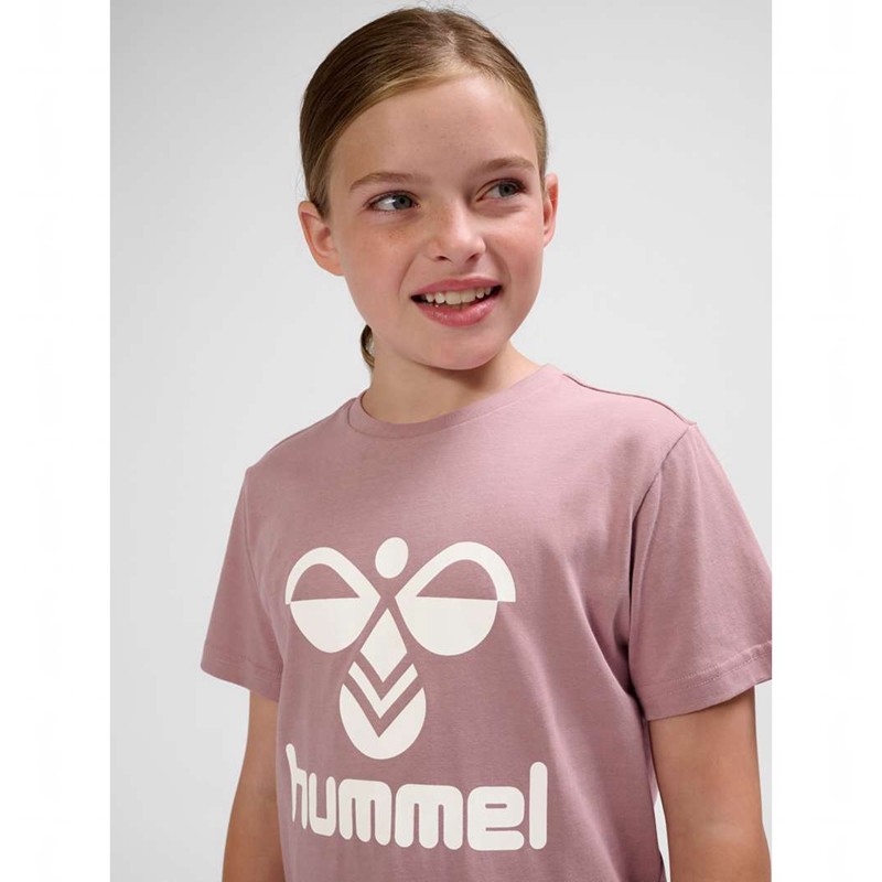 Hummel Tres S/S Dječje Majice Roze | 552477-916