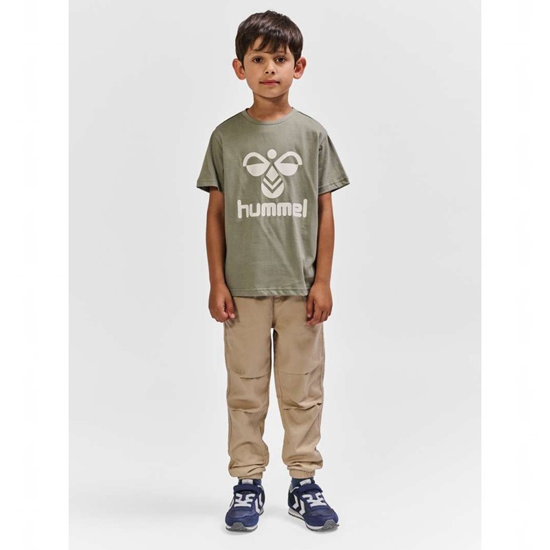 Hummel Tres S/S Dječje Majice Sive | 800142-519