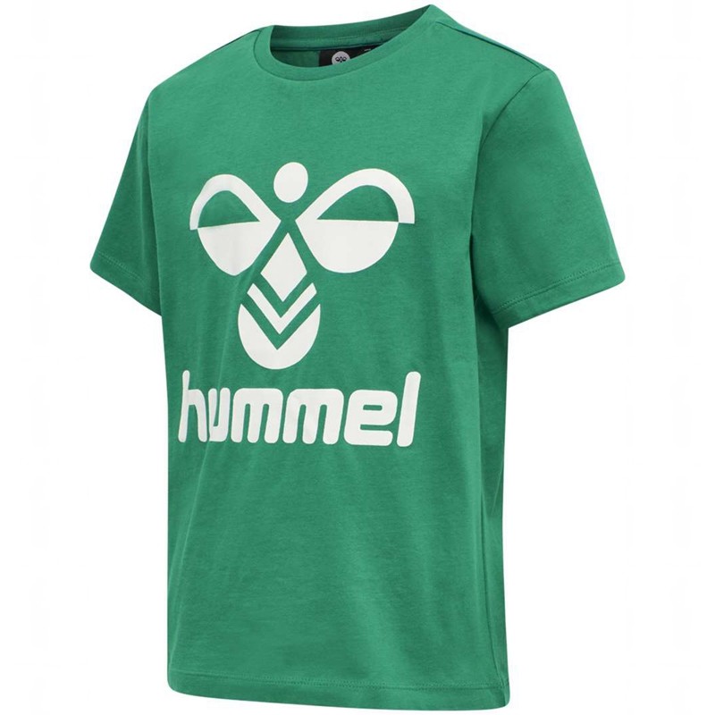 Hummel Tres S/S Dječje Majice Zelene | 231894-585
