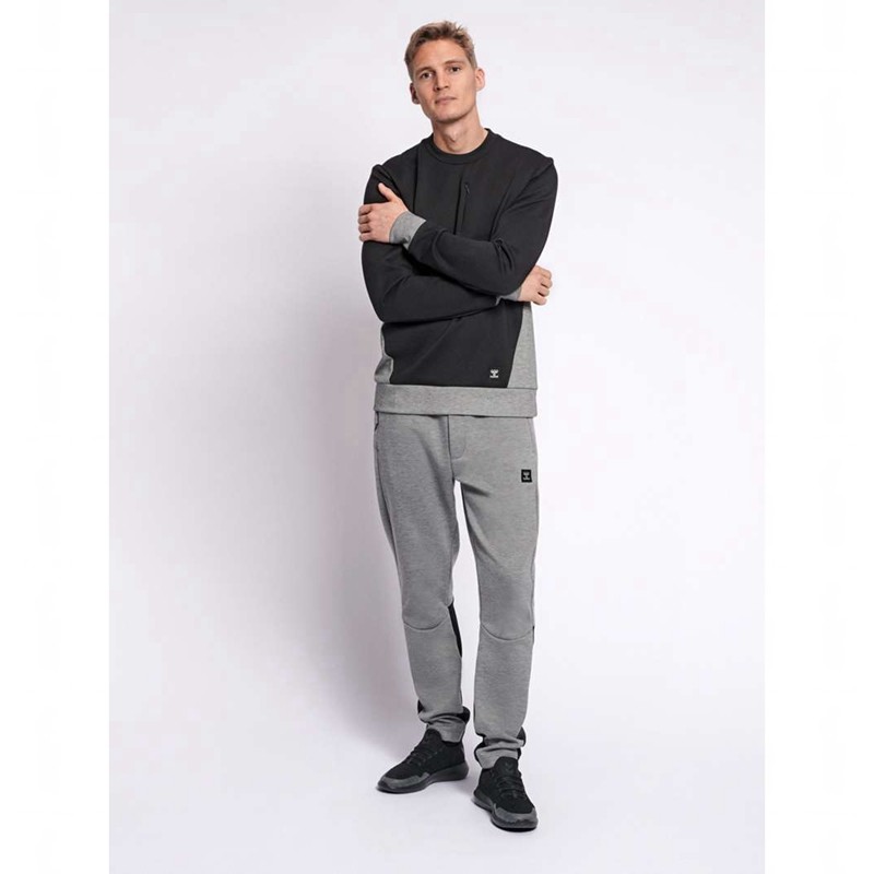 Hummel Tropper Muške Dukserice Crne | 059072-215