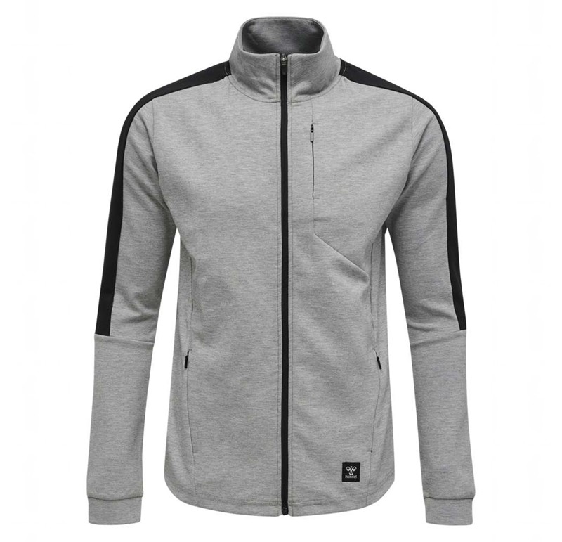 Hummel Tropper Zip Muške Jakne Sive | 828573-608