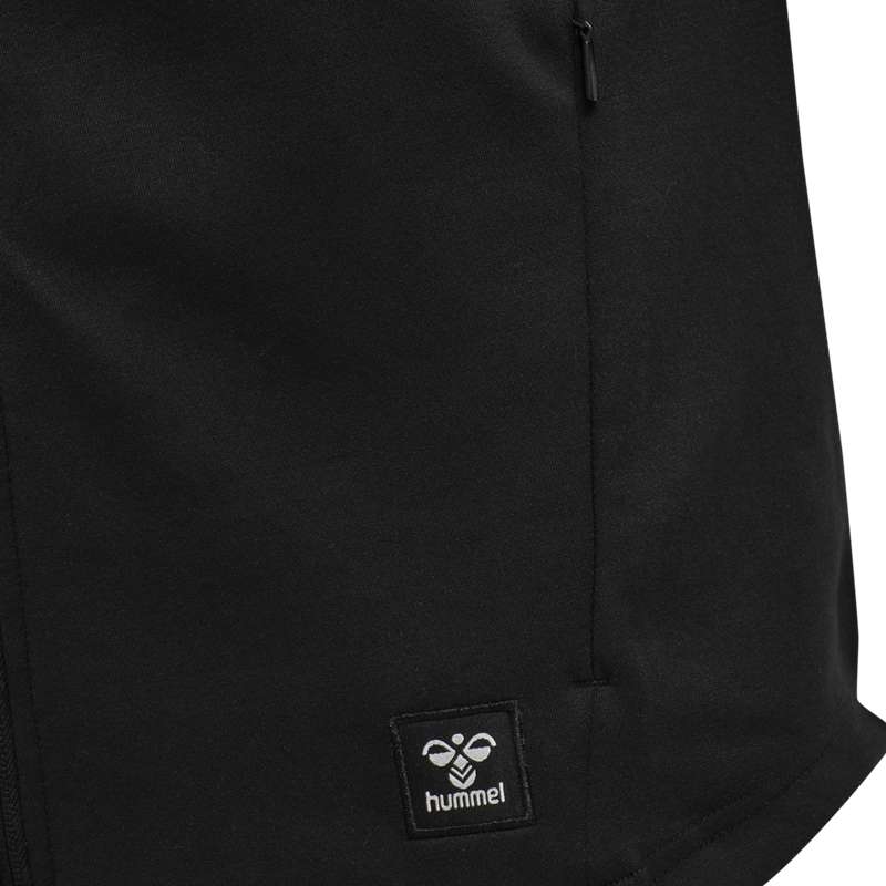 Hummel Tropper Zip Muške Majica s Kapuljačom Crne | 515382-621