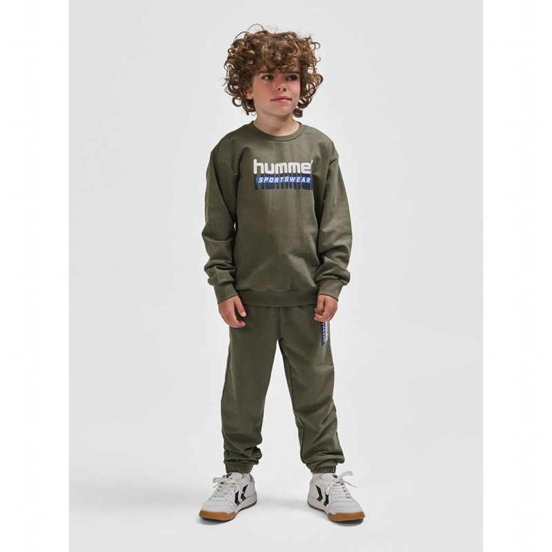 Hummel Tukas Dječje Dukserice Maslinasto Zelene | 740756-156