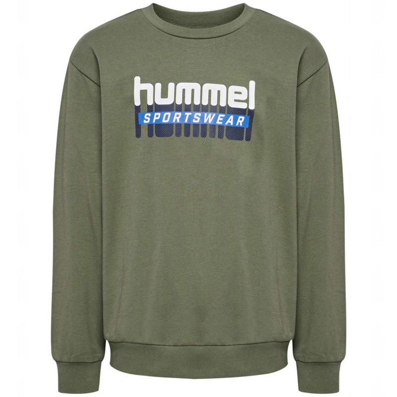 Hummel Tukas Dječje Dukserice Maslinasto Zelene | 740756-156
