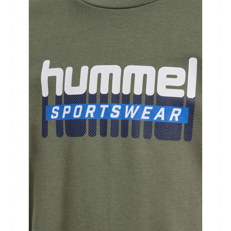 Hummel Tukas Dječje Dukserice Maslinasto Zelene | 740756-156