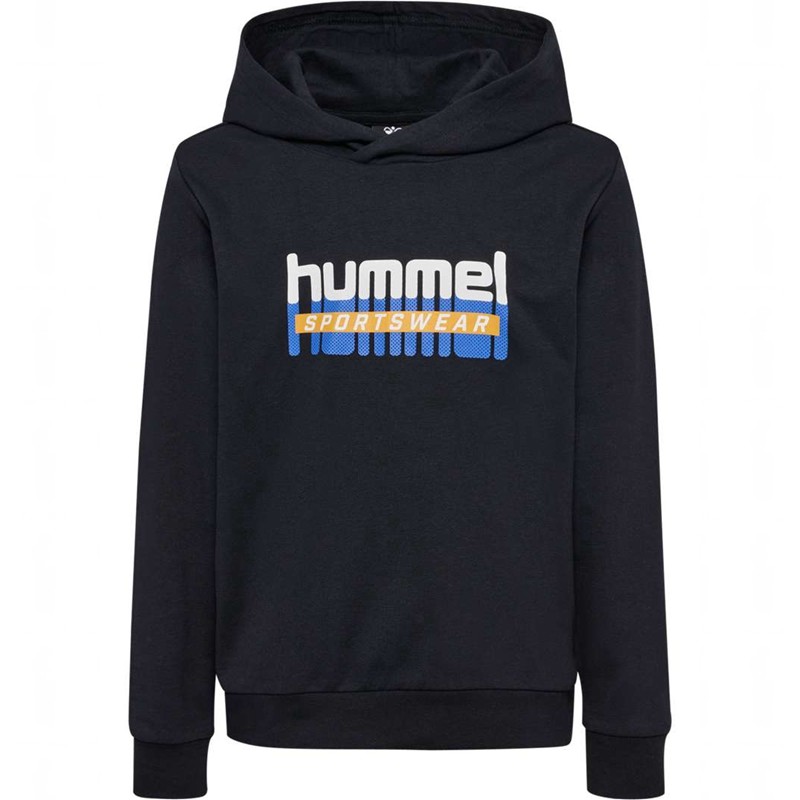Hummel Tukas Dječje Majica s Kapuljačom Crne | 418671-976