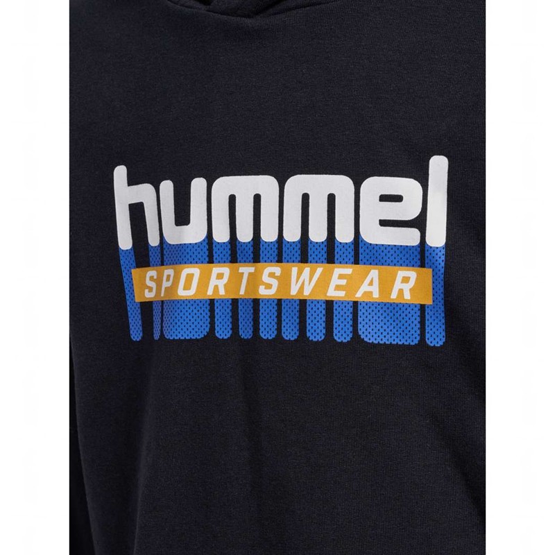Hummel Tukas Dječje Majica s Kapuljačom Crne | 418671-976