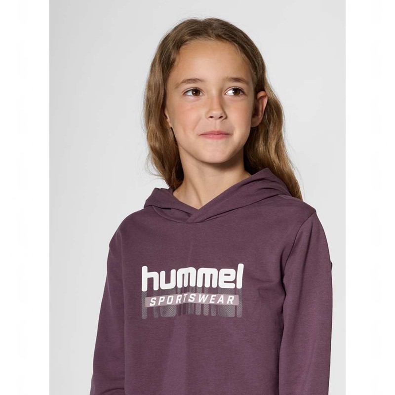 Hummel Tukas Dječje Majica s Kapuljačom Fuksije | 088566-573