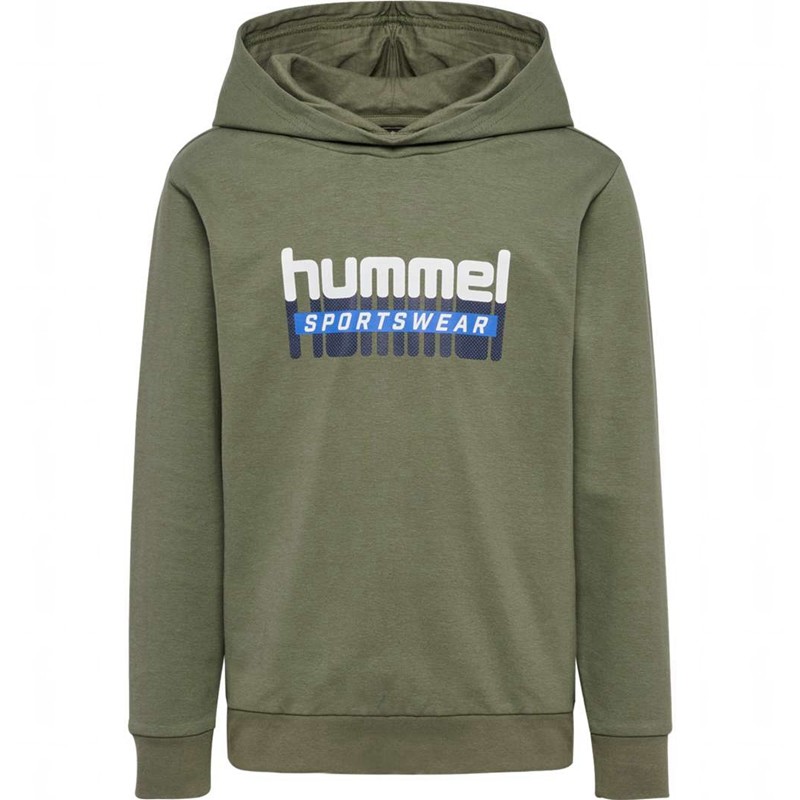 Hummel Tukas Dječje Majica s Kapuljačom Maslinasto Zelene | 597351-999