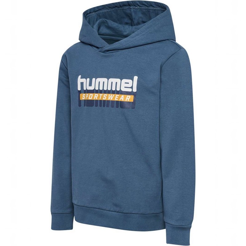 Hummel Tukas Dječje Majica s Kapuljačom Plave | 432858-582