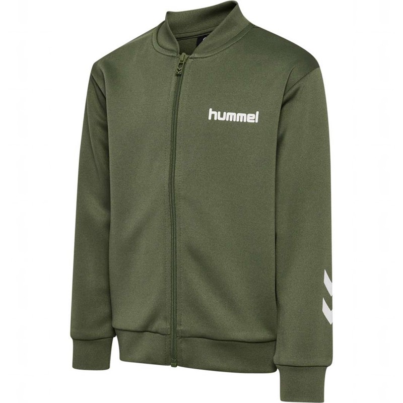 Hummel Tukas Dječje Trenirke Maslinasto Zelene | 606713-538