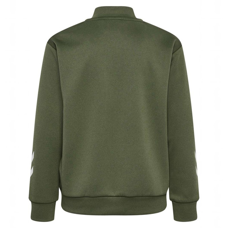 Hummel Tukas Dječje Trenirke Maslinasto Zelene | 606713-538