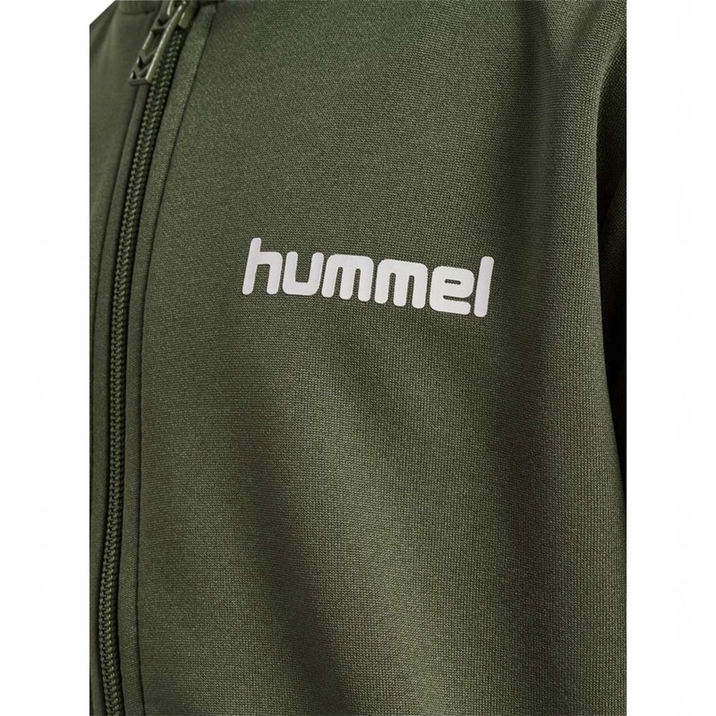 Hummel Tukas Dječje Trenirke Maslinasto Zelene | 606713-538