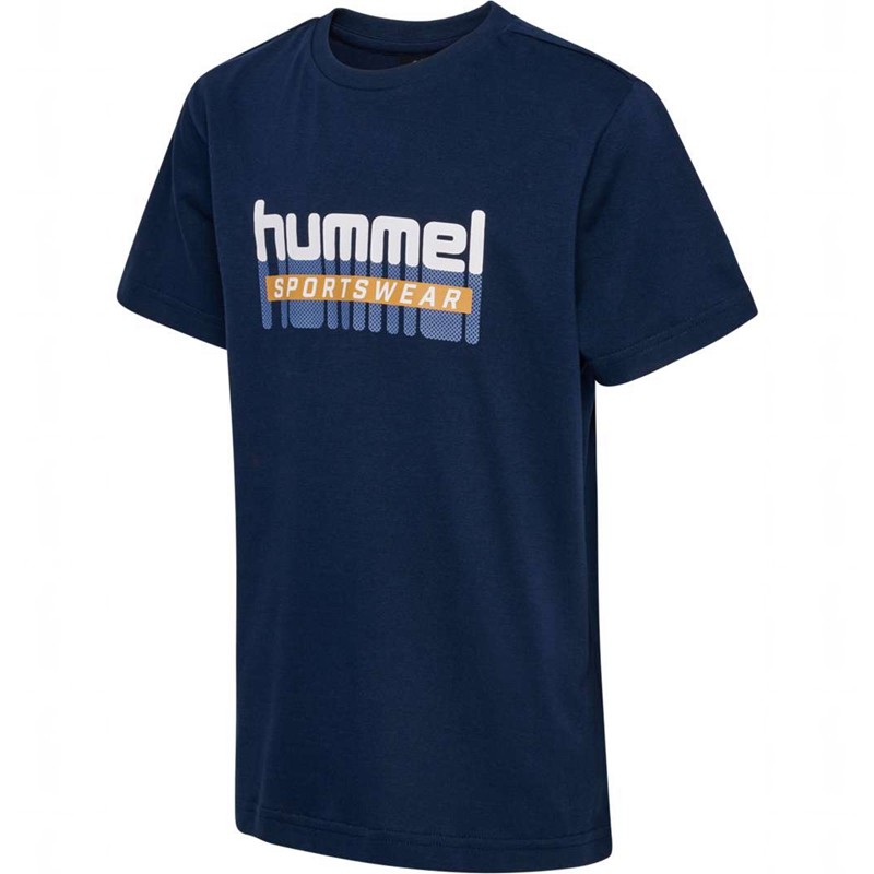 Hummel Tukas S/S 2-pack Dječje Majice Crne | 969754-577