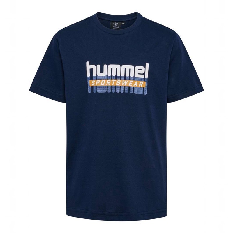 Hummel Tukas S/S 2-pack Dječje Majice Crne | 969754-577