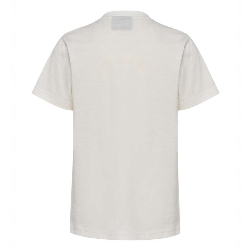 Hummel Tukas S/S Dječje Majice Bijele | 258501-263