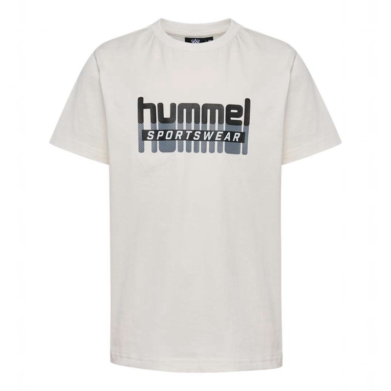 Hummel Tukas S/S Dječje Majice Bijele | 258501-263