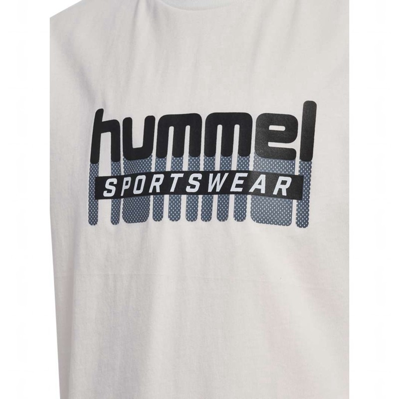 Hummel Tukas S/S Dječje Majice Bijele | 258501-263