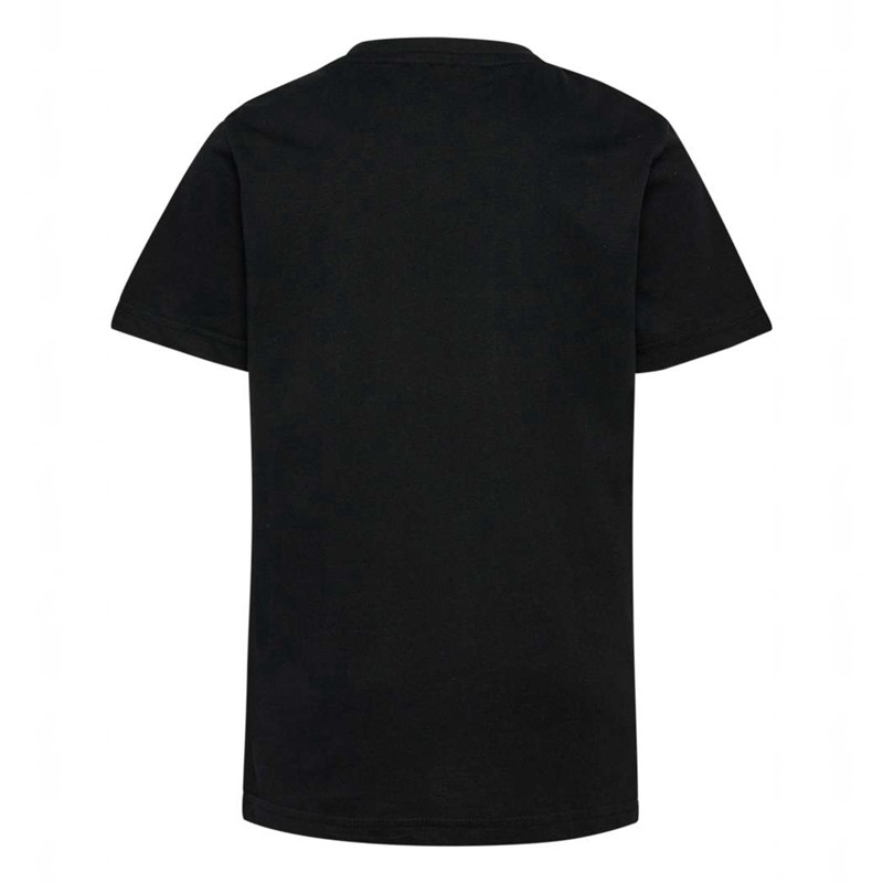 Hummel Tukas S/S Dječje Majice Crne | 580795-965