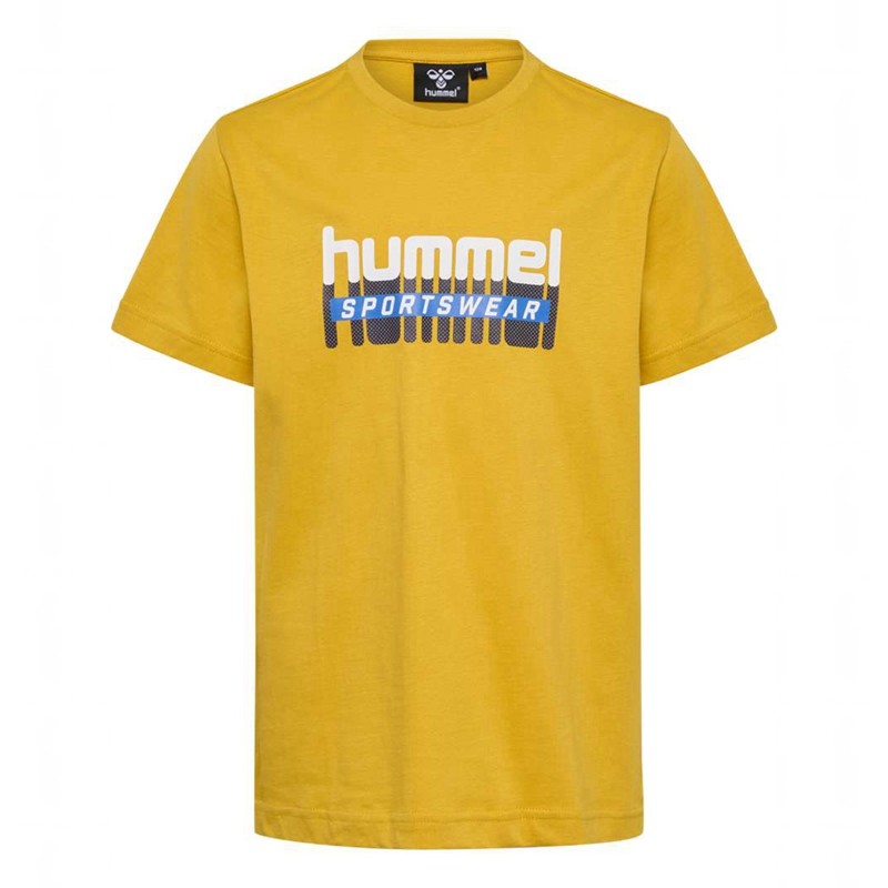 Hummel Tukas S/S Dječje Majice Žute | 592361-173