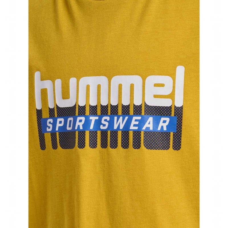 Hummel Tukas S/S Dječje Majice Žute | 592361-173