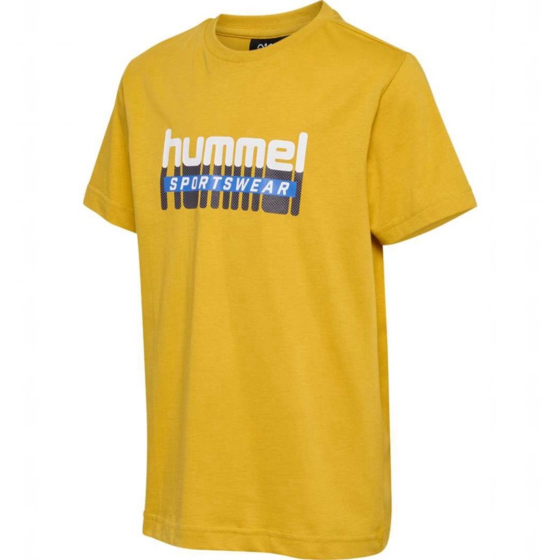 Hummel Tukas S/S Dječje Majice Žute | 592361-173