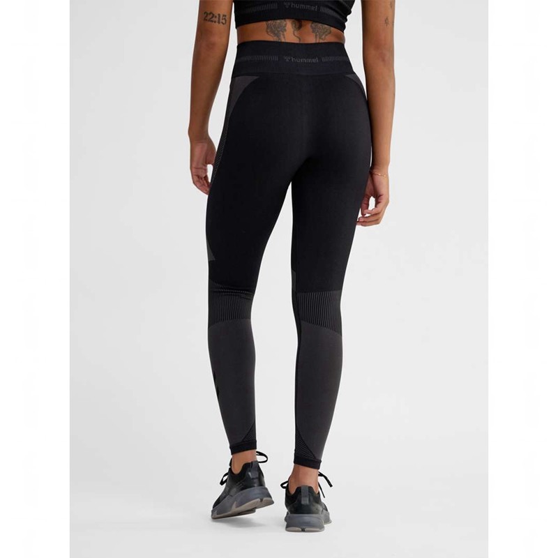Hummel Unity Seamless Mid Waist Ženske Tenisice Crne | 151220-418